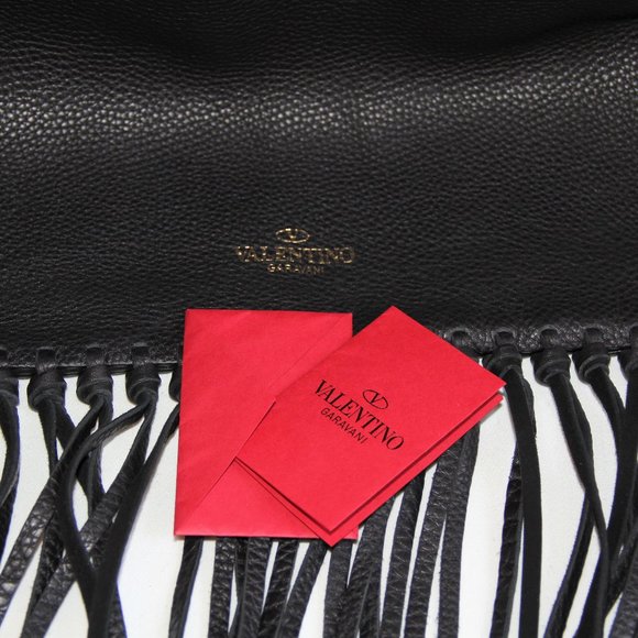 Valentino Garavani C-Rockee Fringed Leather Backpack main image 10